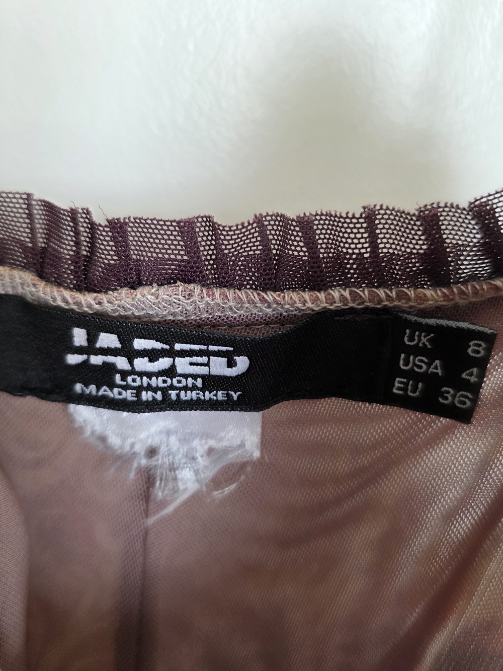 Jaded London Fatale Maxi Dress in Sunrose Size 4 - Picture 5 of 6